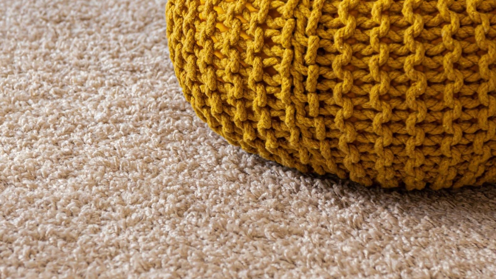 Carpeted floor